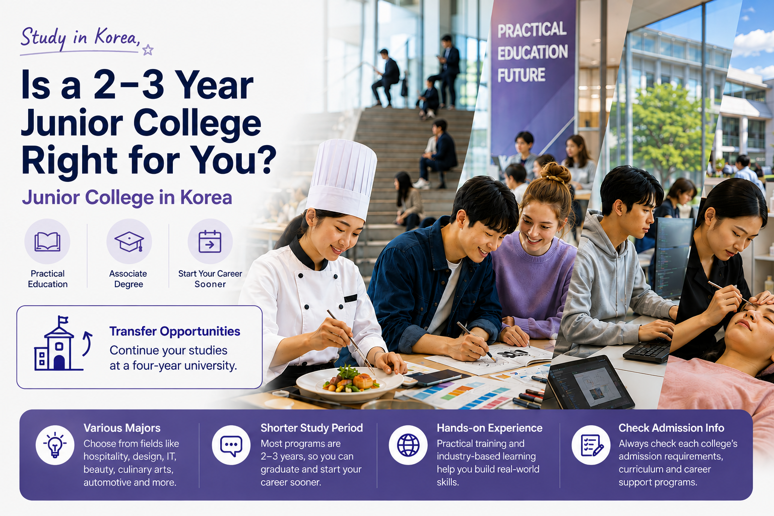 Study in Korea: What Is a 2–3 Year Junior College? - PLYN
